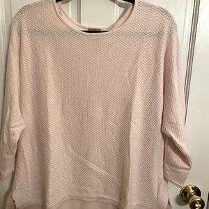 Chico’s size 2. Pink sweater.
